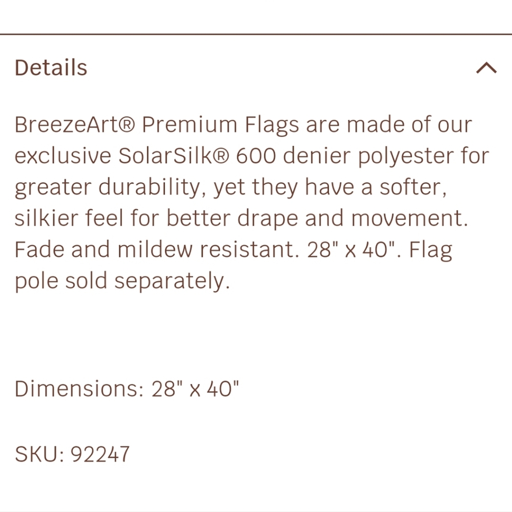 Breeze art by studio M premium standard flag - Picture 8 of 9